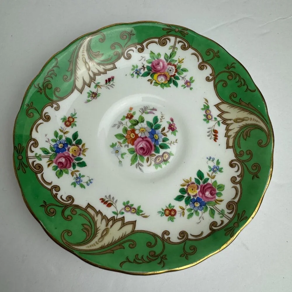 Antique Teacup Saucer Fine English